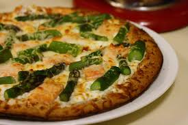 asparagus pizza